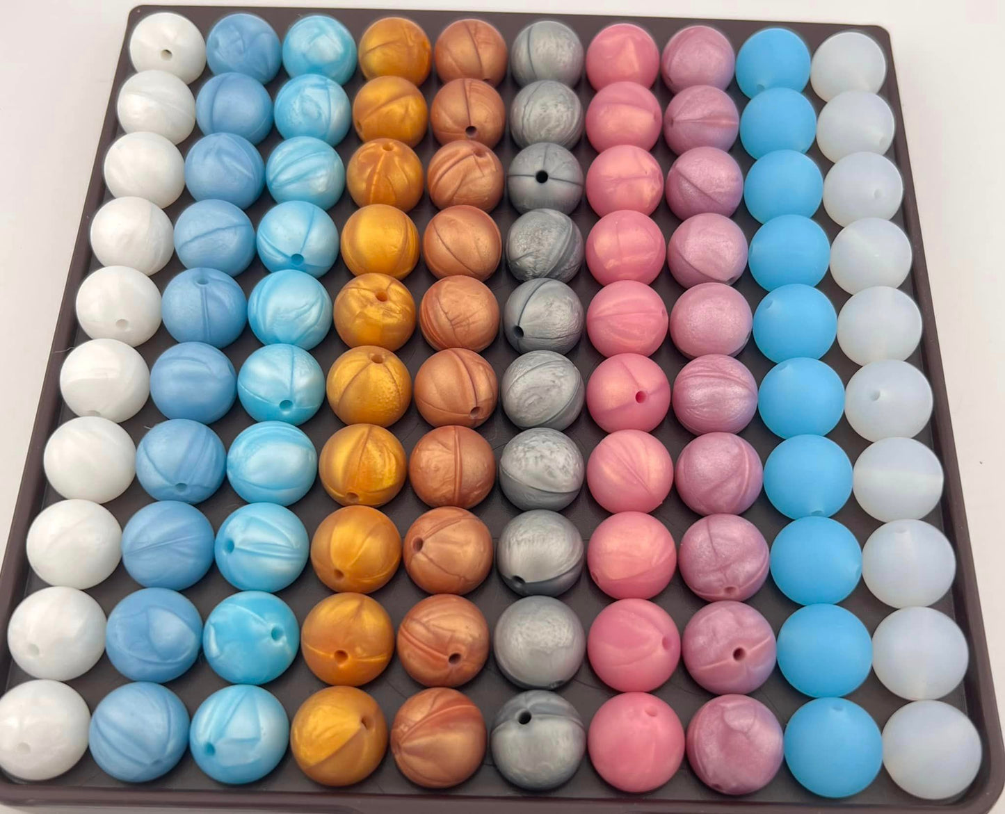 15mm Solids Pearls mix