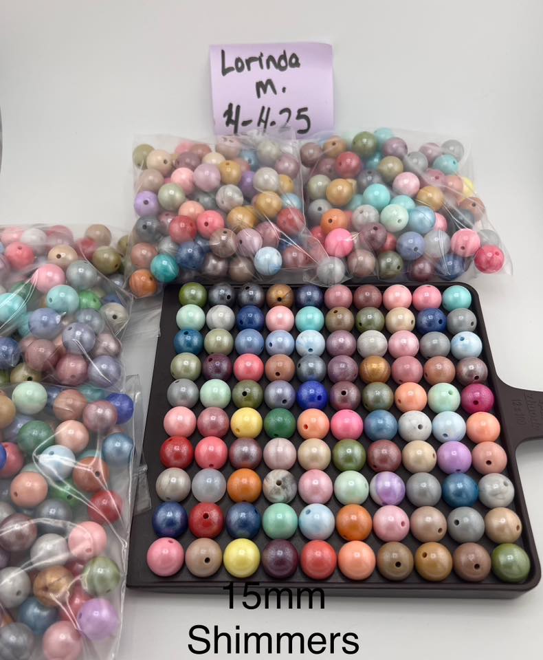 15mm Shimmer Silicone 100 SCOOP