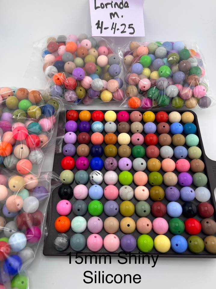 15mm Liquid (Shiny) Silicone 100 SCOOP