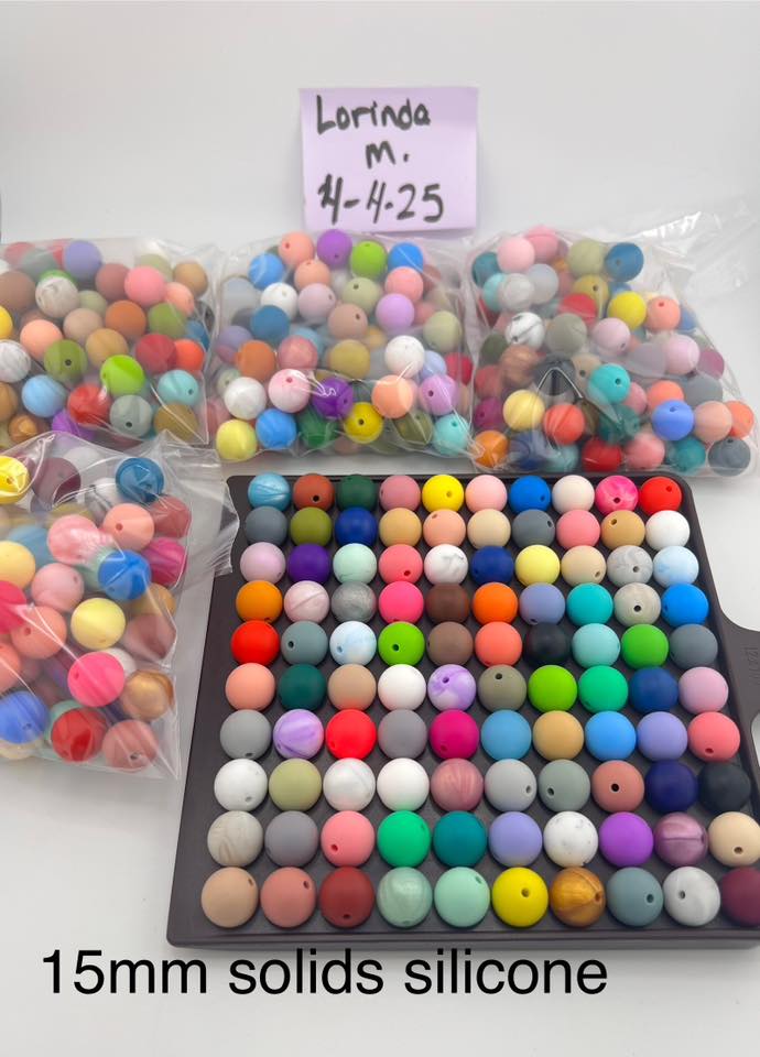 15mm Solid Silicone 100 SCOOP