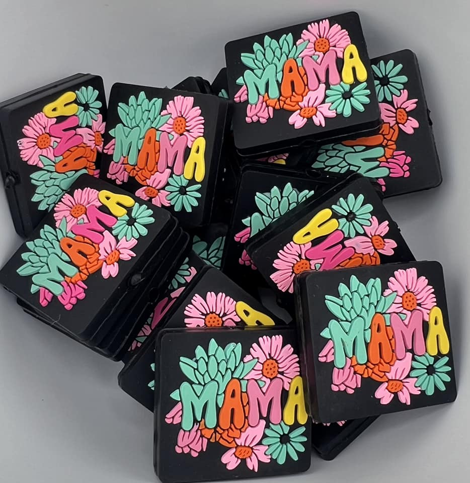 Bright Floral Mama Focal