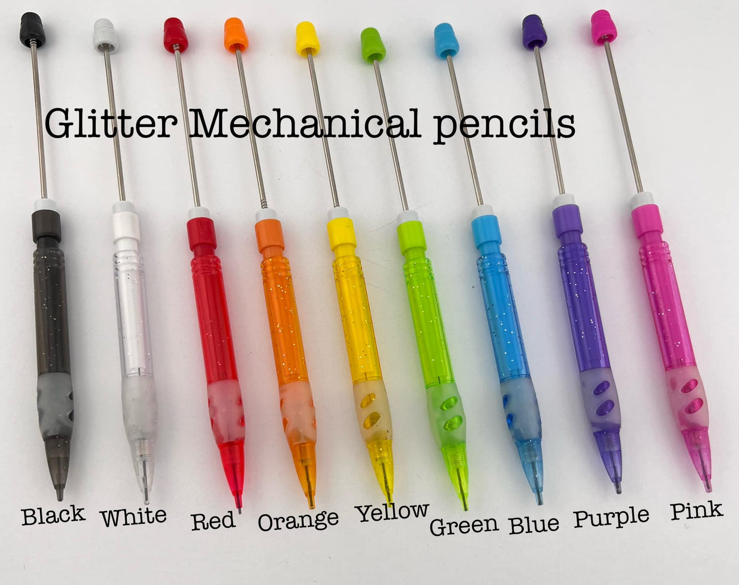 Beadable Mechanical Pencils (9 color options)