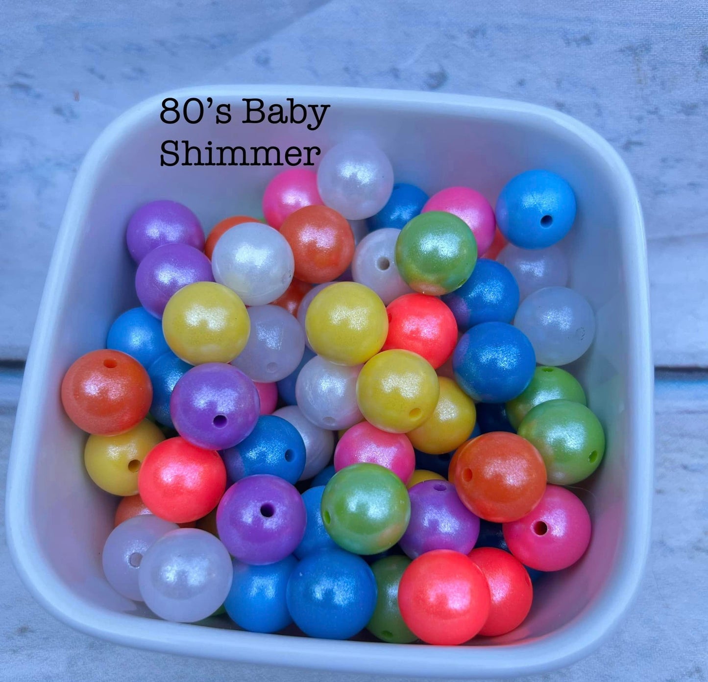 15mm 80's Baby Shimmer mix
