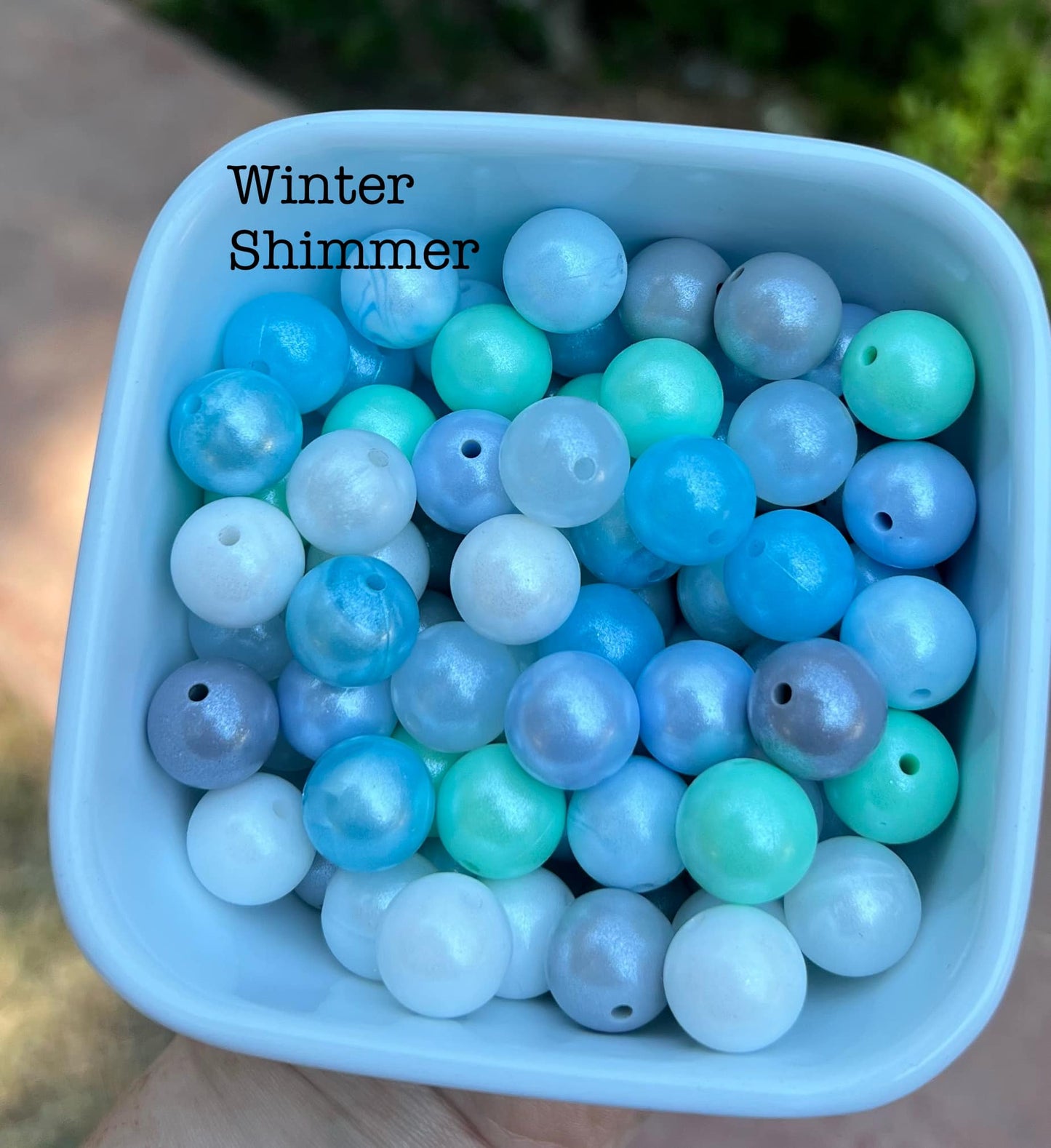 15mm Winter Shimmer mix