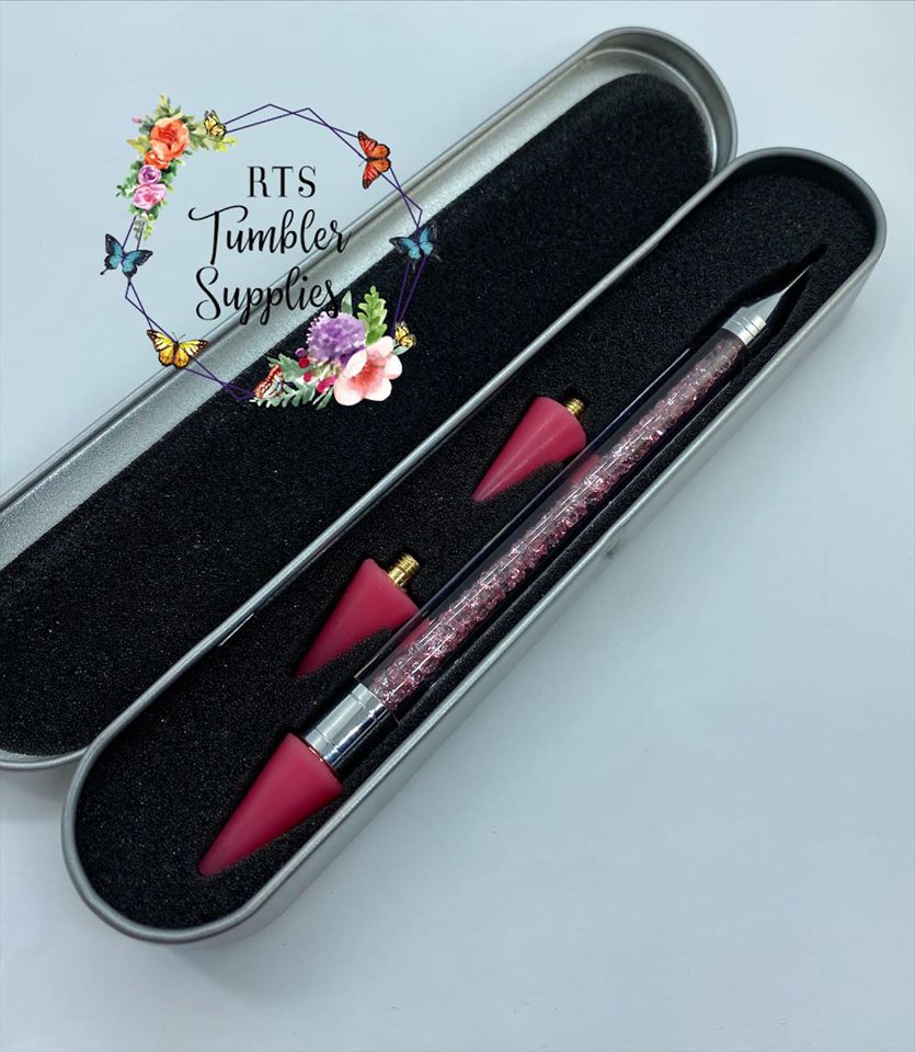 3 HEAD SET RHINESTONE WAX TOOL