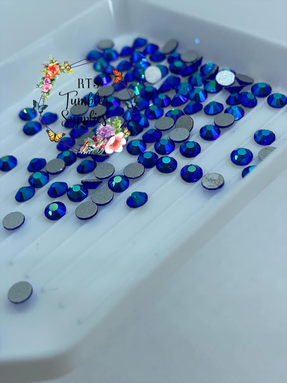 SAPPHIRE AB GLASS RHINESTONES
