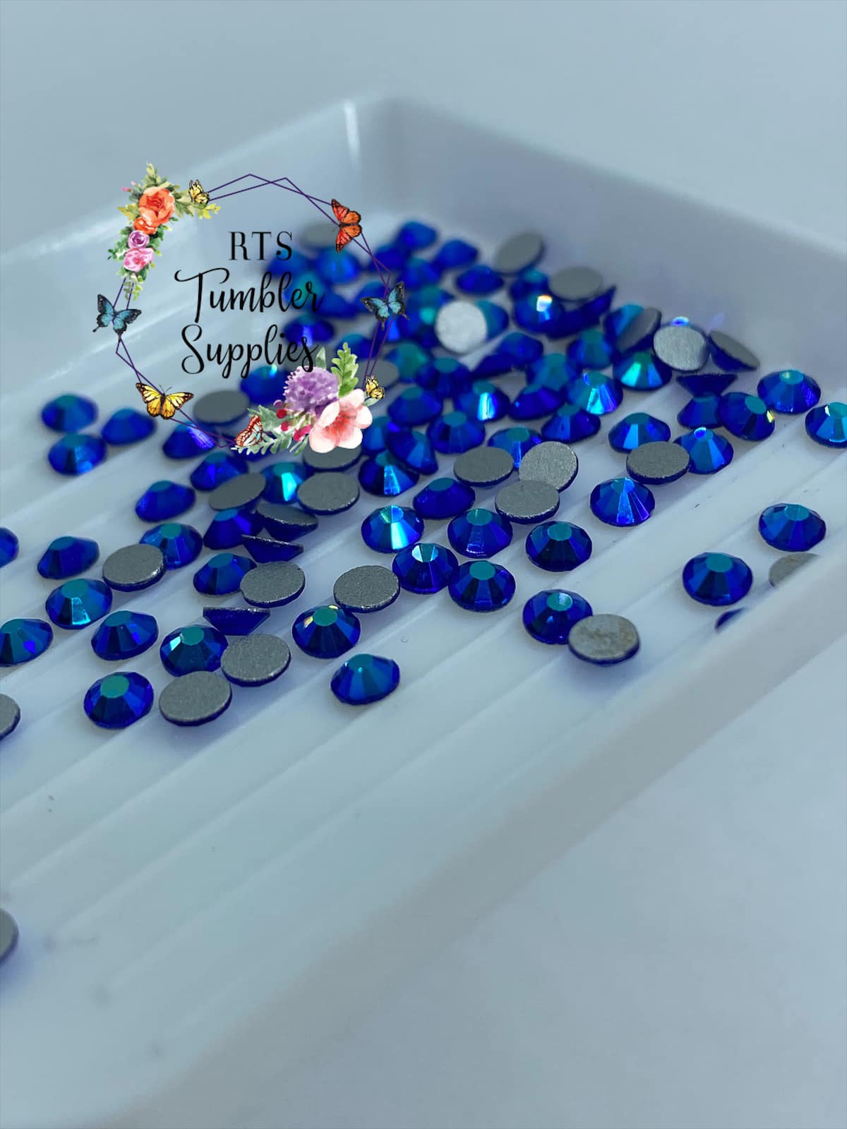 SAPPHIRE AB GLASS RHINESTONES