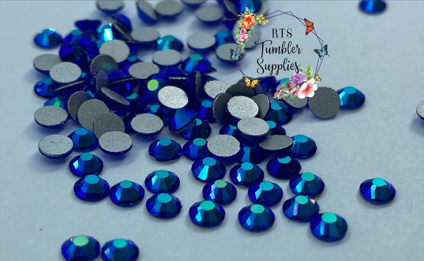 SAPPHIRE AB GLASS RHINESTONES