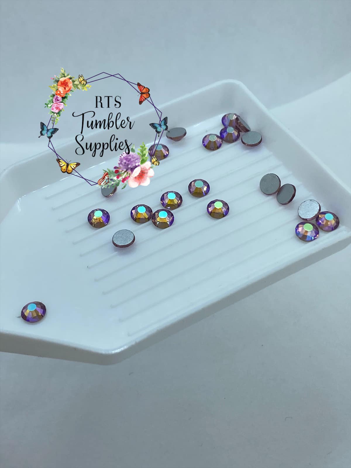 LIGHT AMETHYST AB GLASS RHINESTONES