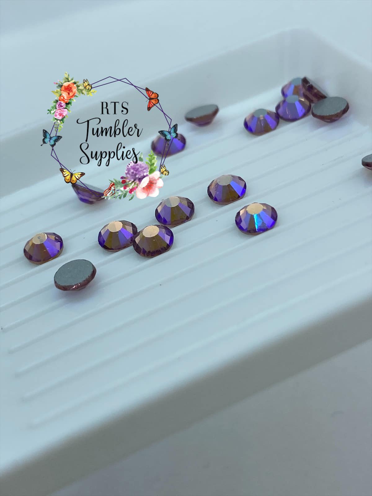 LIGHT AMETHYST AB GLASS RHINESTONES