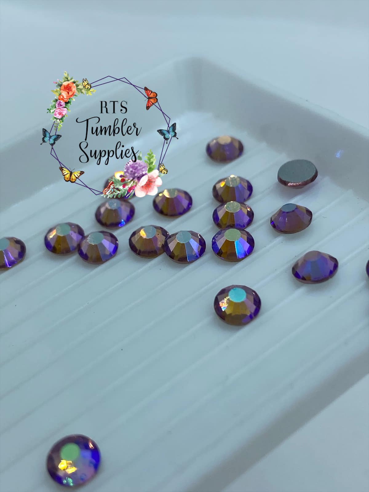LIGHT AMETHYST AB GLASS RHINESTONES