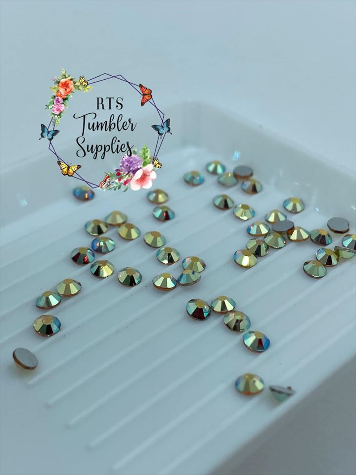 MORNING LIGHT GLASS RHINESTONES