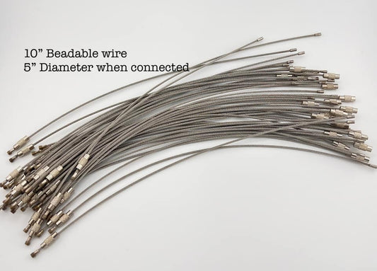 10 " Stainless Wristlet Wire
