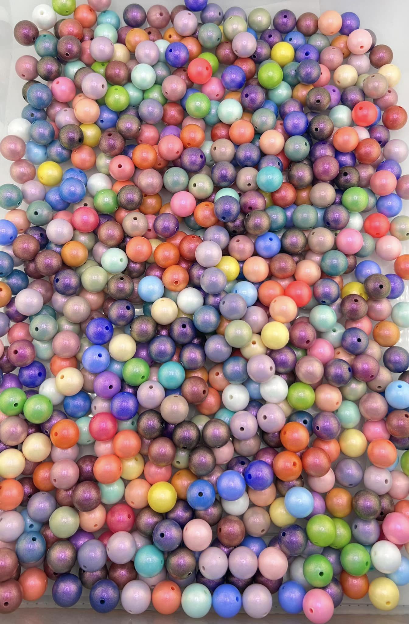 15mm Opal Bead Scoops