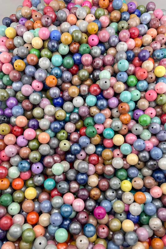 15mm Shimmer Bead Scoops