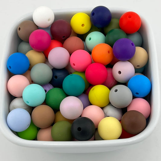 15mm Solid Silicone Bead Scoops