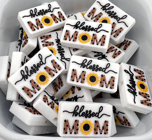 Blessed Mom with Sunflower Focal