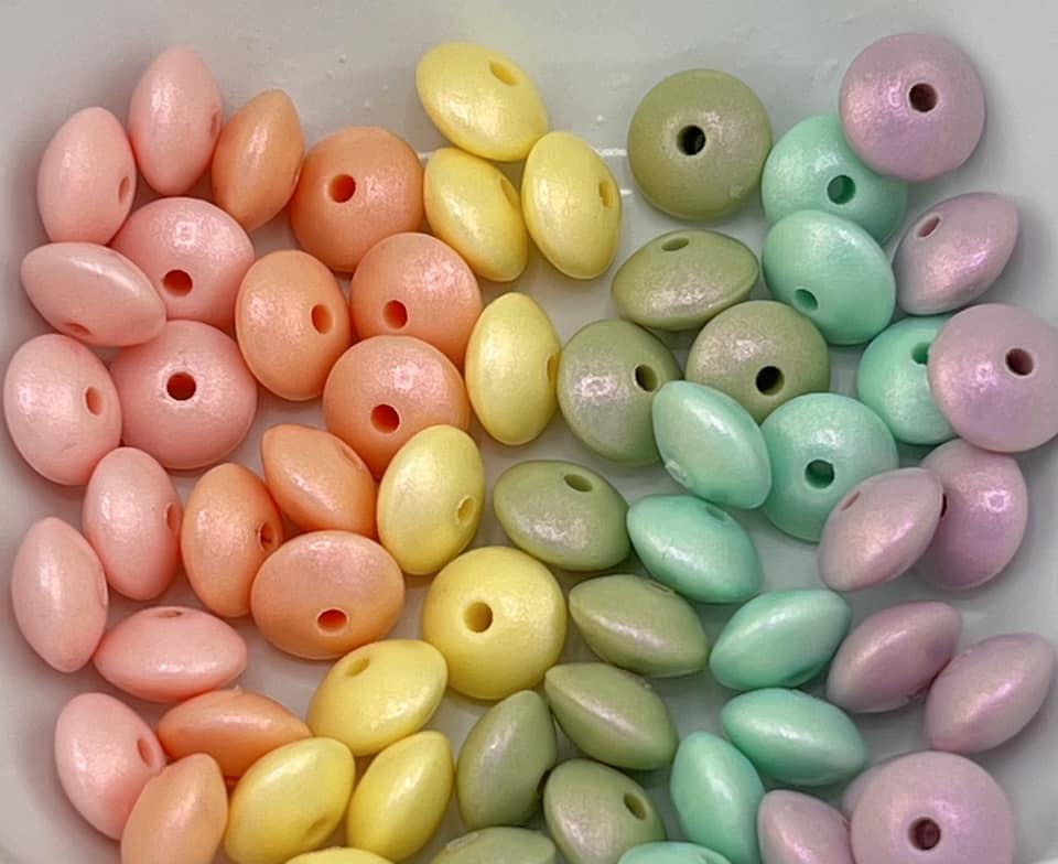 Pastel Rainbow Opal Lentils Set