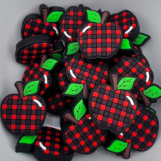 Buffalo Plaid Apple Focal