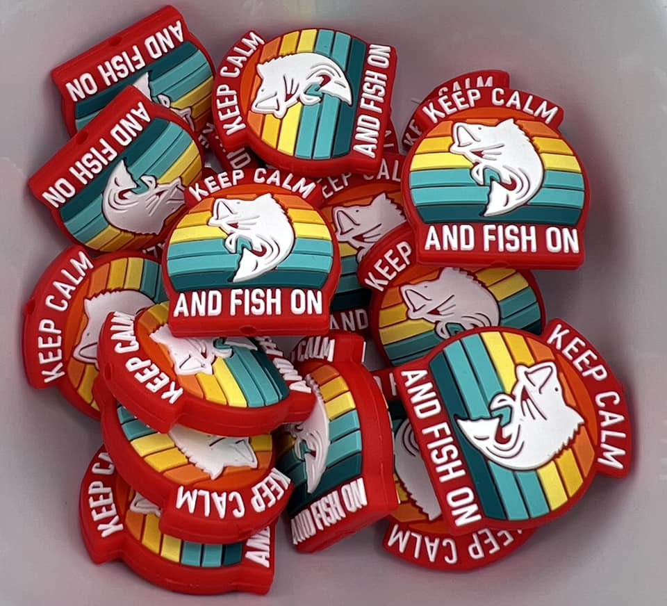 Keep Calm And Fish On Focal