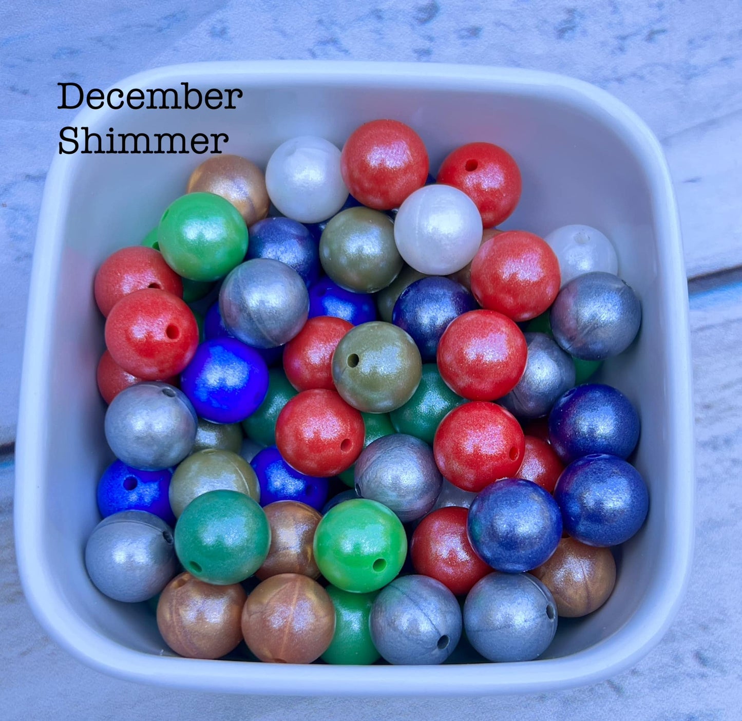 15mm December Shimmer mix