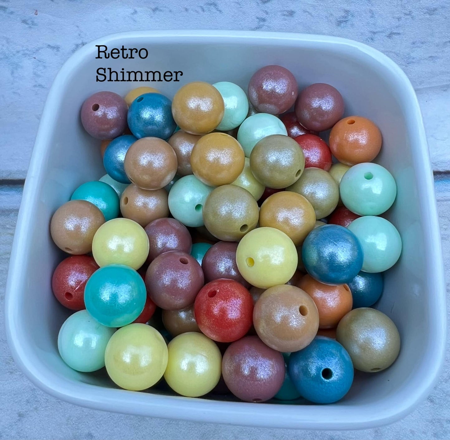 15mm Retro Shimmer mix
