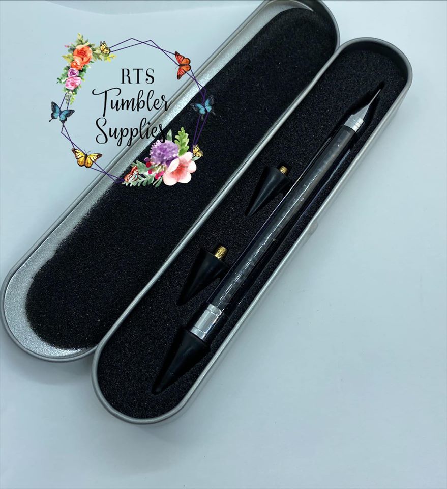 3 HEAD SET RHINESTONE WAX TOOL