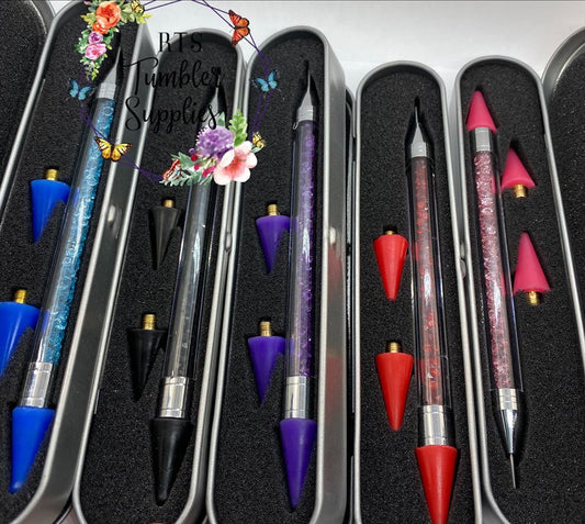 3 HEAD SET RHINESTONE WAX TOOL