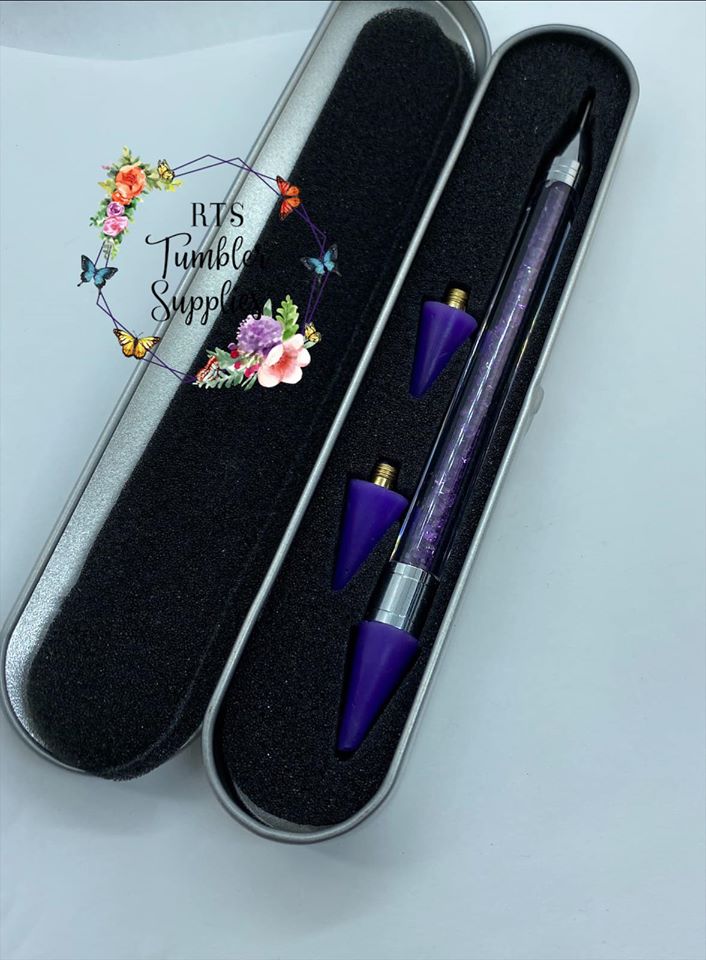 3 HEAD SET RHINESTONE WAX TOOL