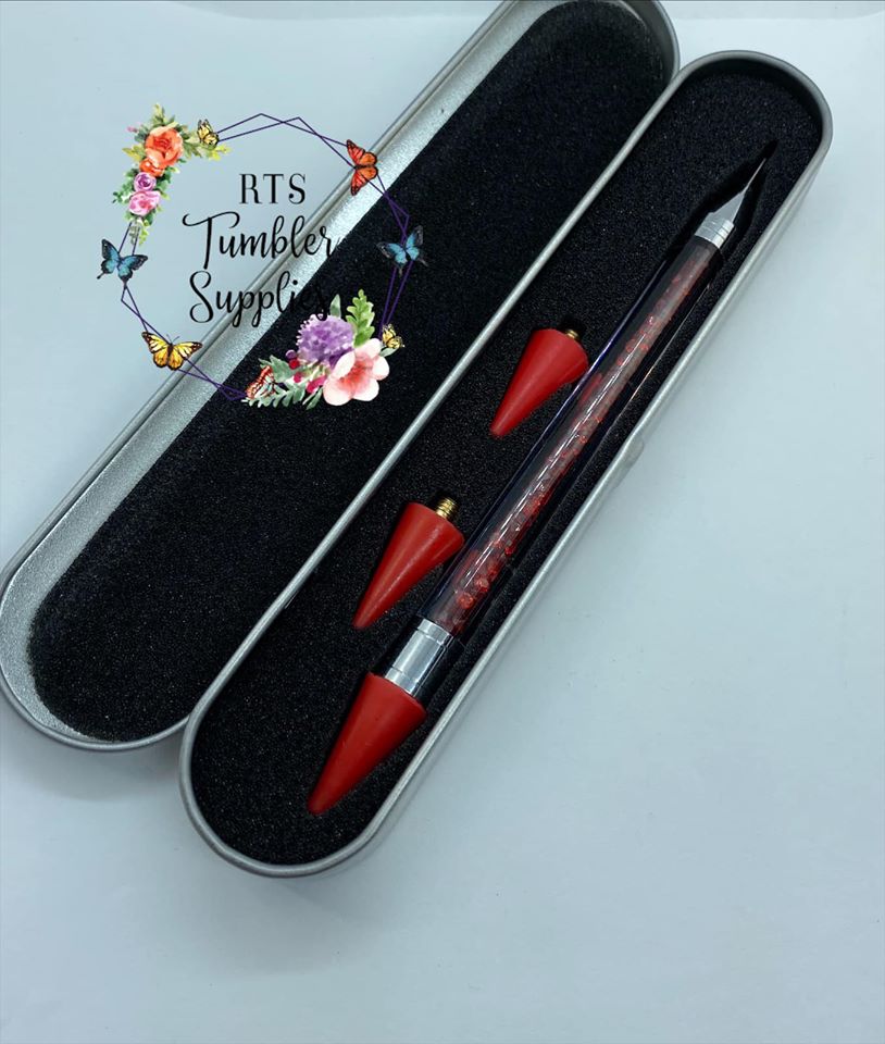 3 HEAD SET RHINESTONE WAX TOOL