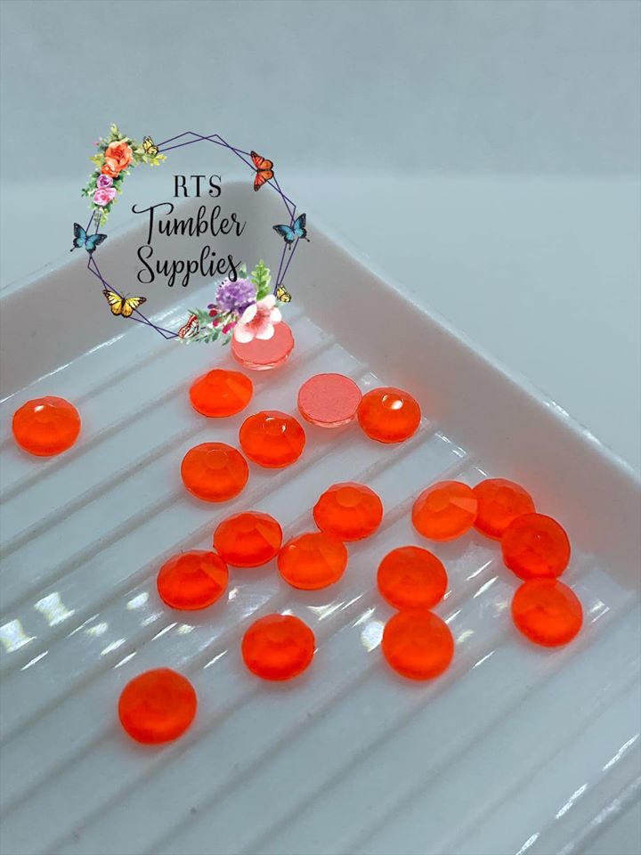 NEON SUN GLASS RHINESTONES