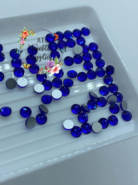 SAPPHIRE GLASS RHINESTONES