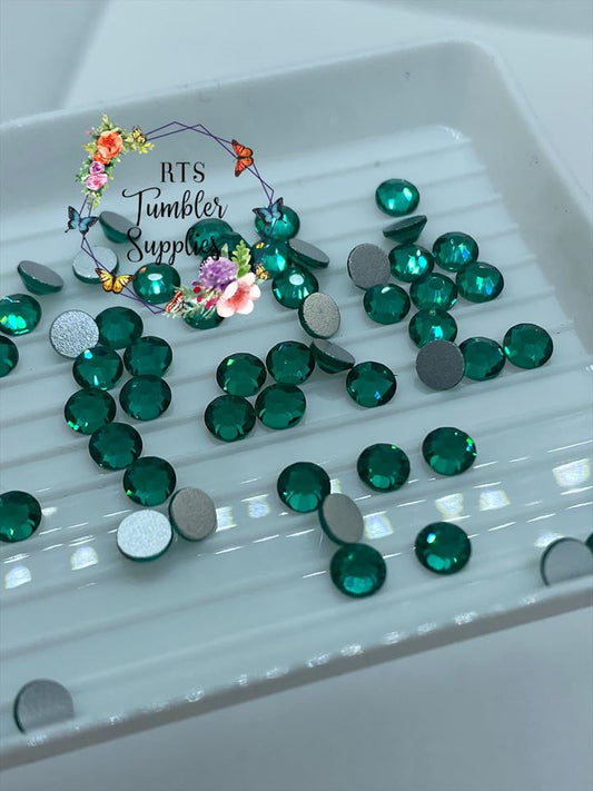 BLUE ZIRCON GLASS RHINESTONES