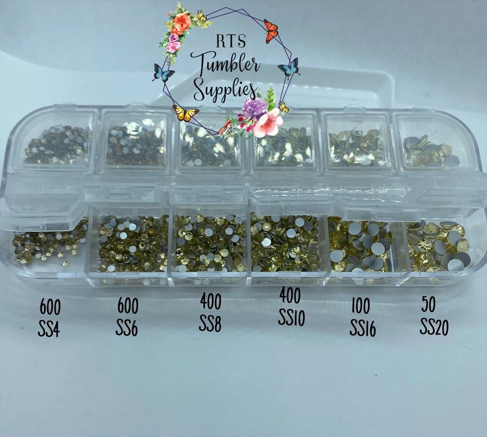 JONQUIL GLASS RHINESTONES