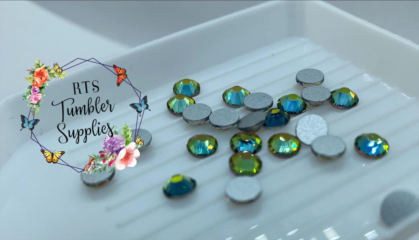 RAINBOW GLASS RHINESTONES