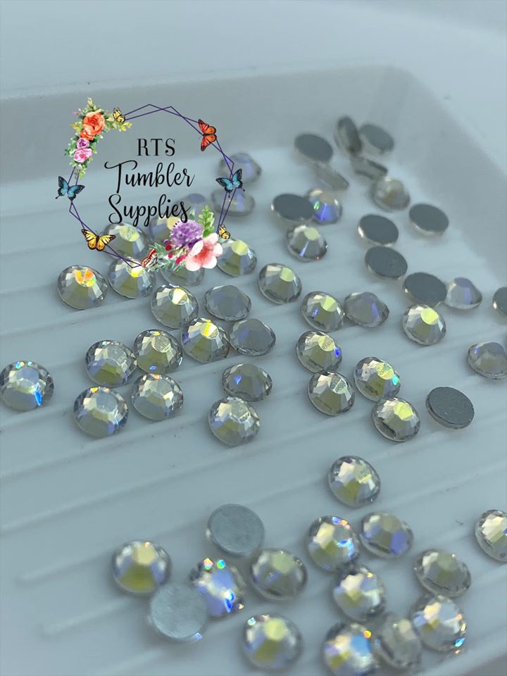CRYSTAL MOONLIGHT GLASS RHINESTONES