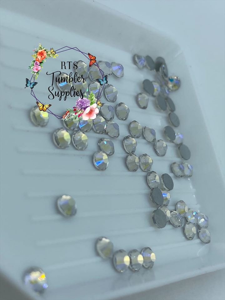 CRYSTAL MOONLIGHT GLASS RHINESTONES