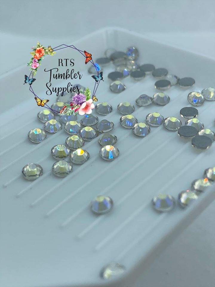 CRYSTAL MOONLIGHT GLASS RHINESTONES