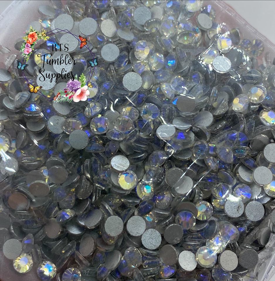 CRYSTAL MOONLIGHT GLASS RHINESTONES