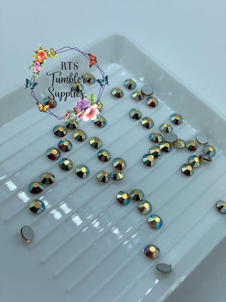 MORNING LIGHT GLASS RHINESTONES