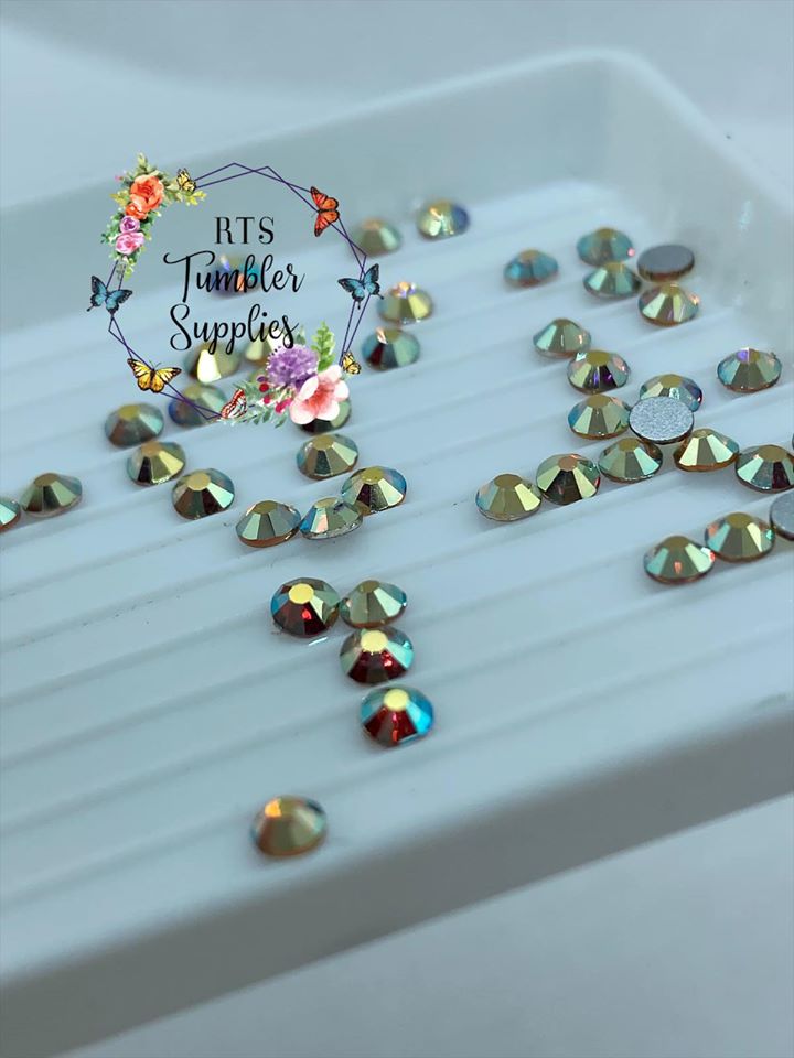 MORNING LIGHT GLASS RHINESTONES